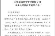 迪庆瑞银接棒工银瑞信基金20%股权 积极布局中国市场